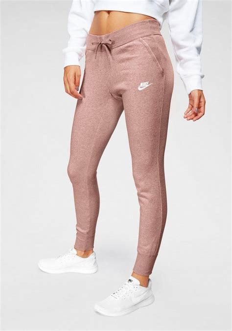 jogginghose und jacke damen nike|jogginghose damen hoch.